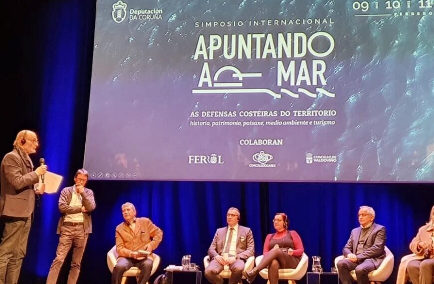 Ferrol (ES) : conférence sur les fortifications "Apuntando Ao Mar".