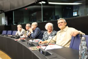Uczestnicy kongresów FORTE CULTURA 2024 w Parlamencie Europejskim w Strasburgu