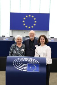 Uczestnicy kongresów FORTE CULTURA 2024 w Parlamencie Europejskim w Strasburgu