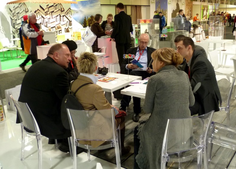 Visit of the project partners at the International Tourism Fair in Berlin