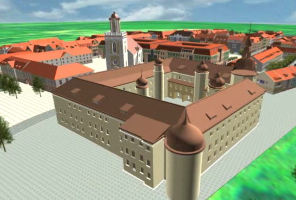 Kostrzyn fortress virtual model