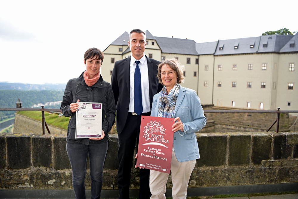 Königstein Fortress (Saxony) joins the network