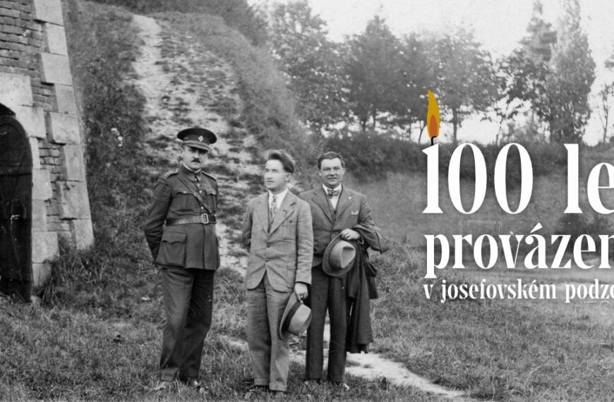 Célébration de 100 ans de visites guidées dans le sous-sol de Josefov (CZ)