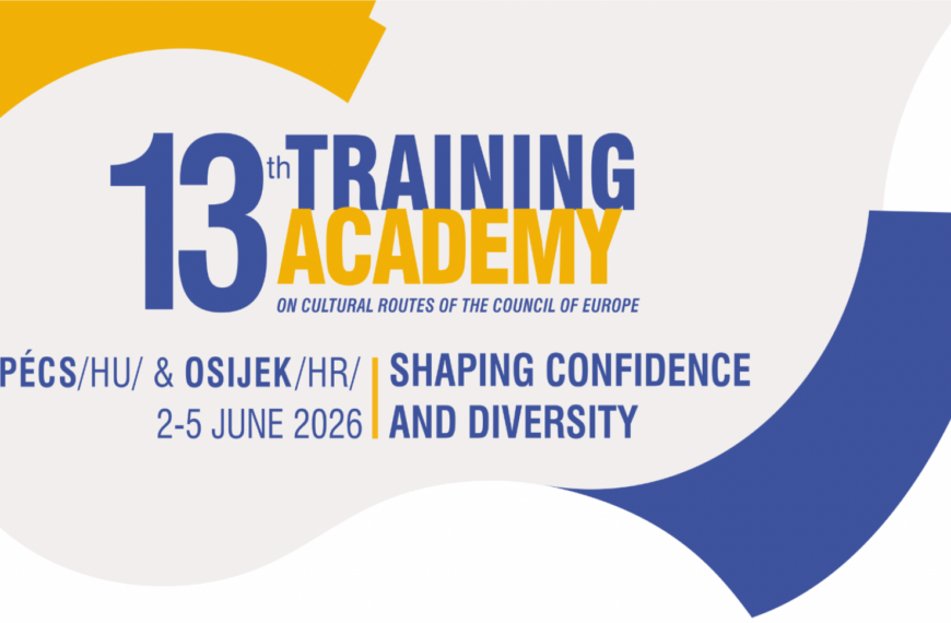FORTE CULTURA at the 13th Training Academy of the Cultural Routes of the Council of Europe