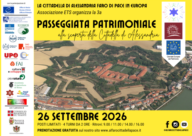 Alessandria Citadel (IT) Heritage Walk 2026