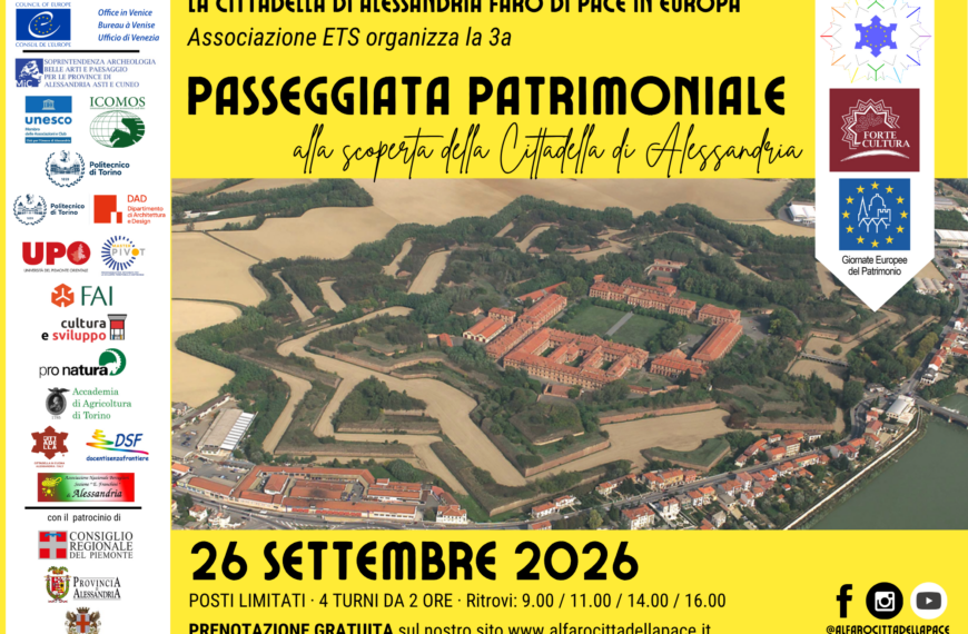 Alessandria Citadel (IT) Heritage Walk 2026